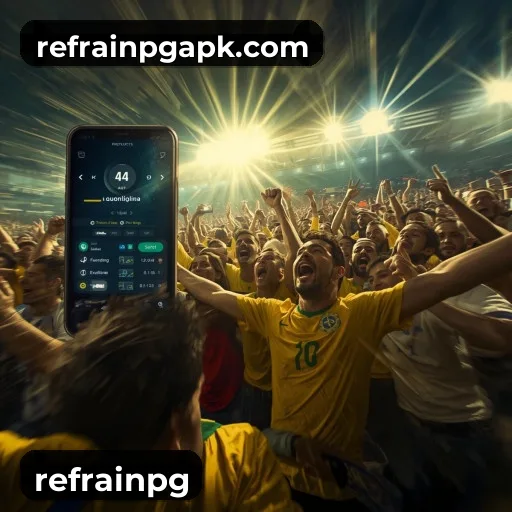 Aplicativo móvel refrainpg para iOS e Android